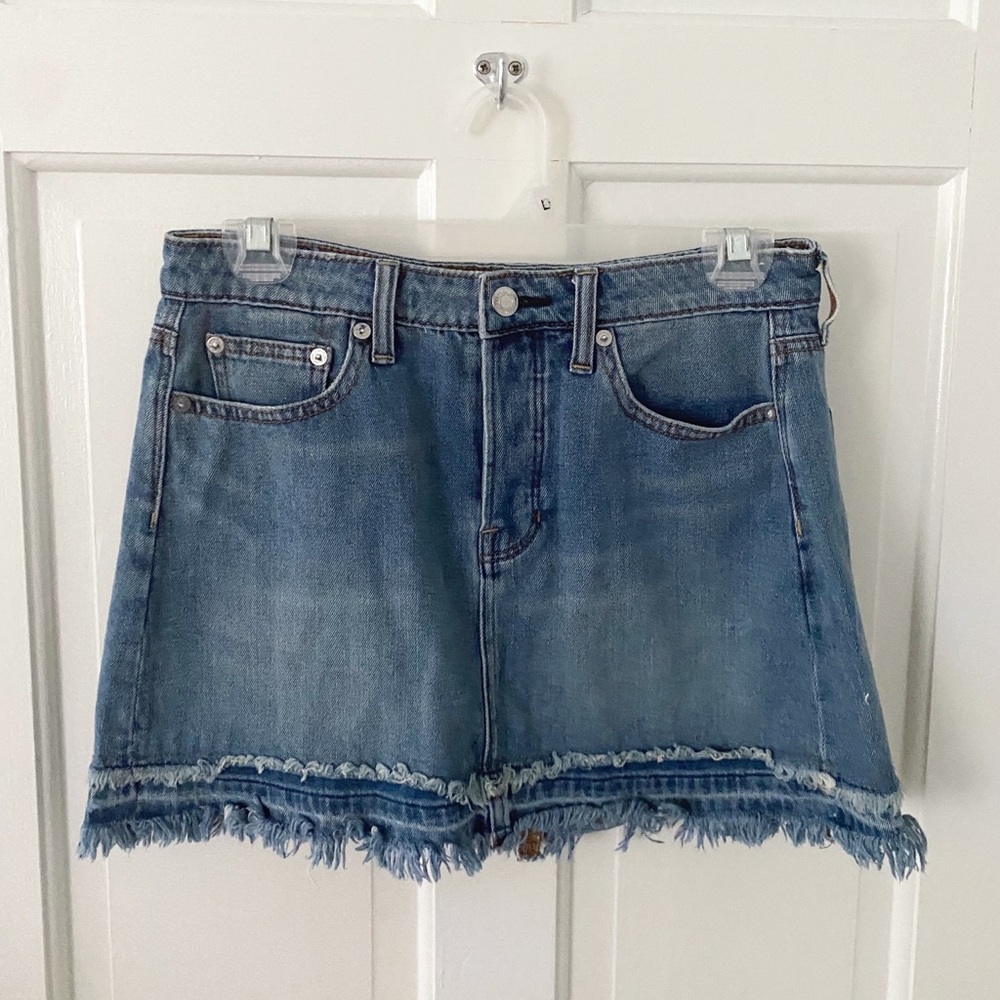 ae jean skirt